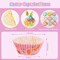 450pcs Easter Cupcake Liners, Bunny Chick Egg Flower Baking Cups Cupcake Wrappers Paper Wraps Muffin Liners for Easter Spring Birthday Party Candy Cake Decorations Supplies(9 Designs)